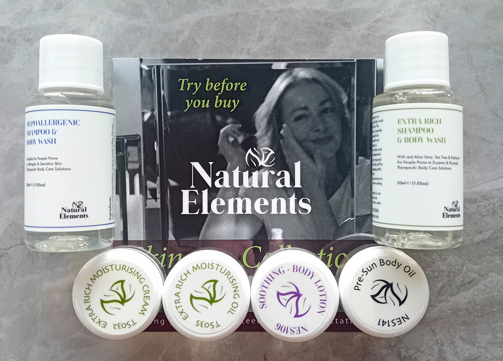 Sample - Eczema & Psoriasis Prone Body Kit 4x5ml | TS043/S