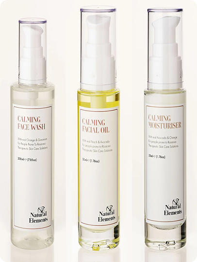 Calming Facial Skincare Kit | for skin prone to Rosacea | TS151