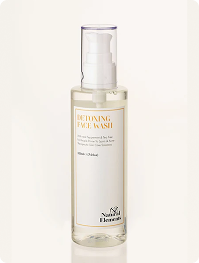 Detoxing Face Wash & Eye Make-Up Remover 200ml | For Oily & Acne Prone Skin | NES001