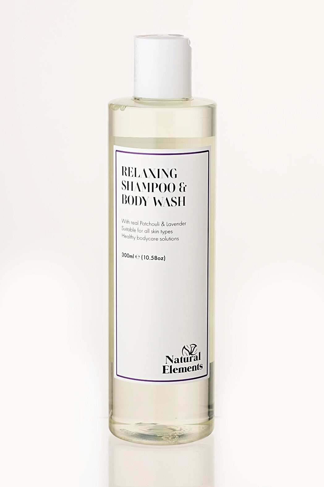 エヌエーシー　ナック　ESSENCE SHOWER premium Relaxing Shampoo & Body Wash 300ml | Patchouli & Lavender | NES204