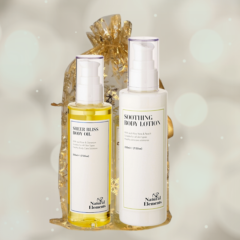 Sheer Bliss Body Oil & Soothing Body Lotion (NES137/NES106)