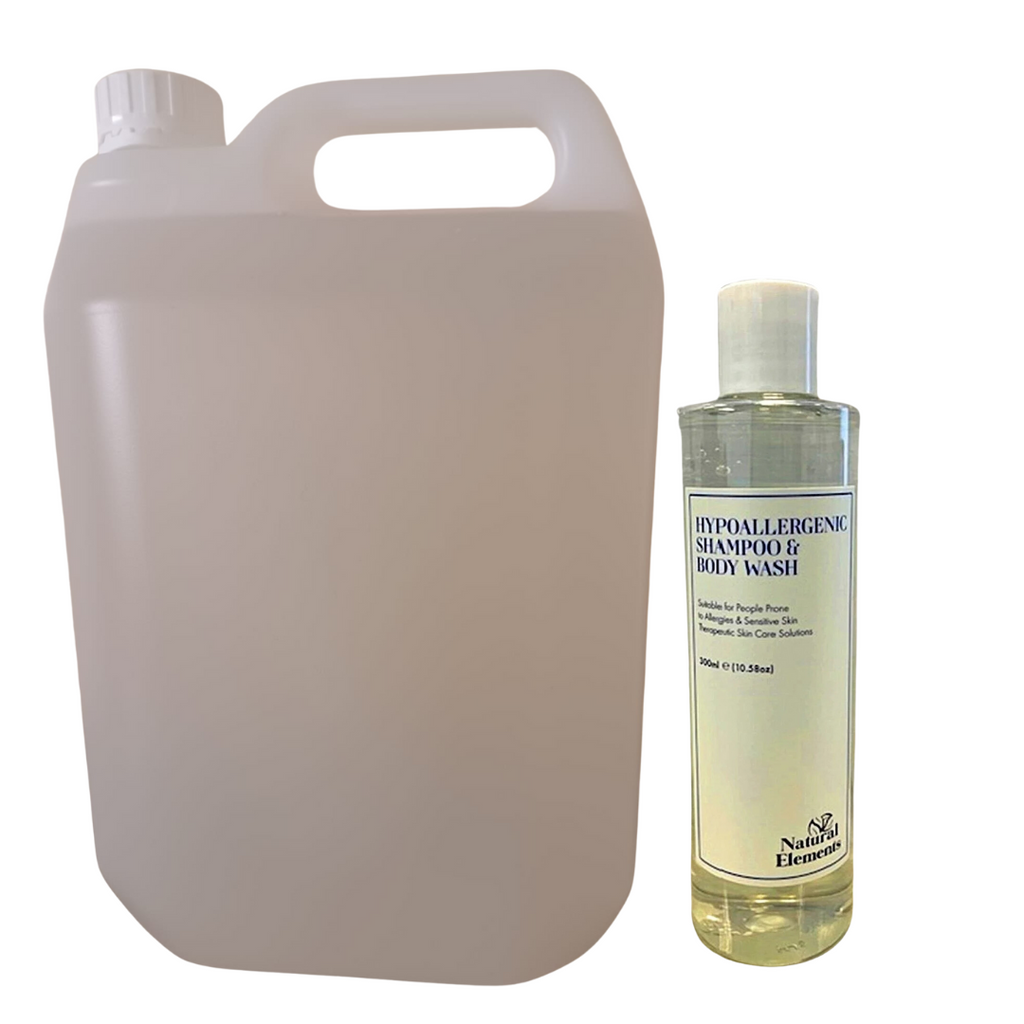 Hypoallergenic Shampoo & Body Wash | for Allergies & Sensitive skin | TS5/5litres