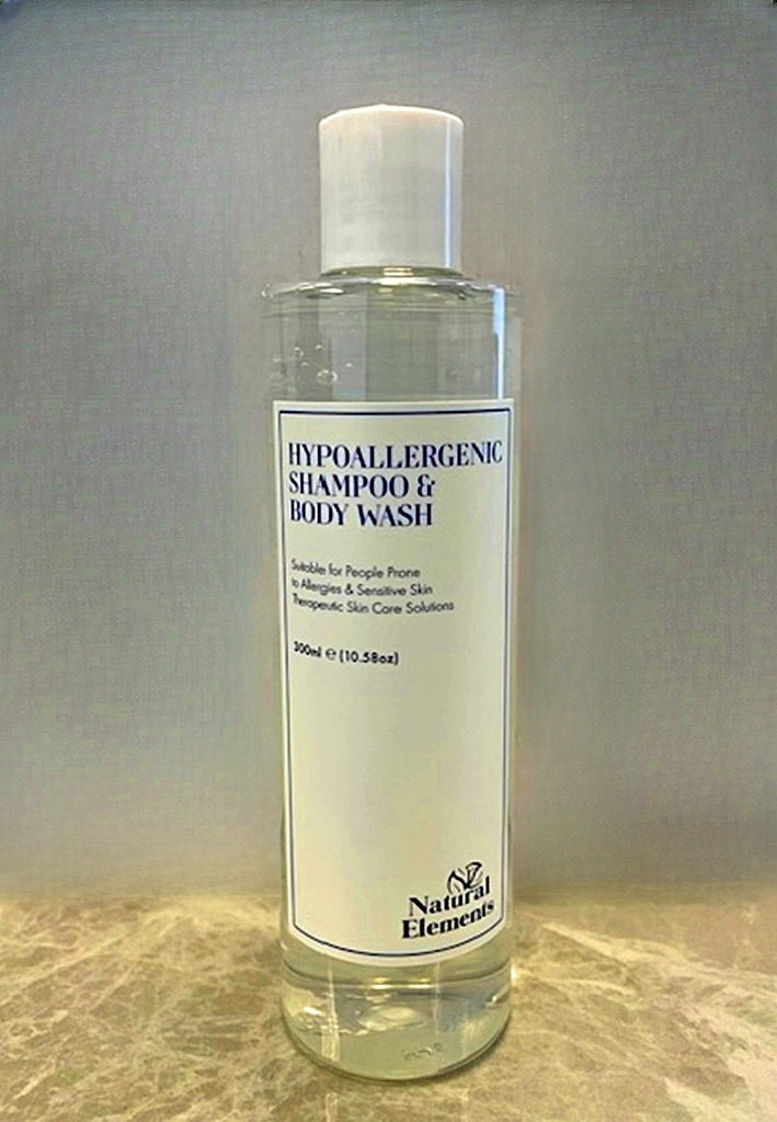 Hypoallergenic Shampoo & Body Wash 300ml | for Allergies & Sensitive skin
