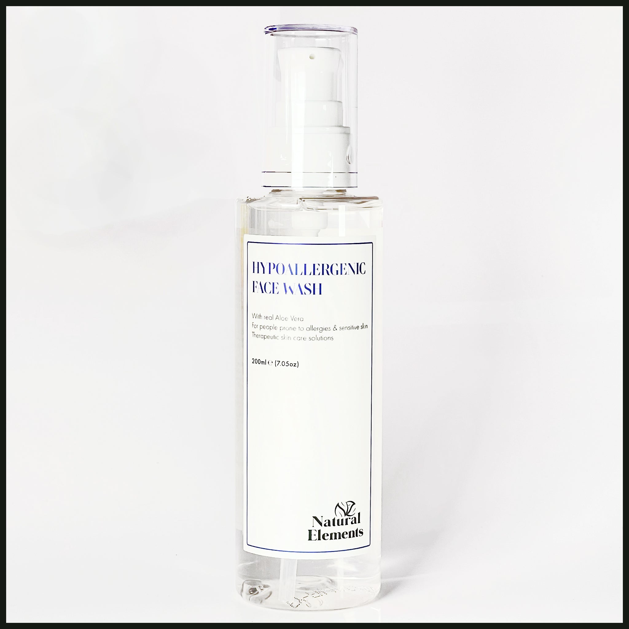 Hypoallergenic Face Wash & Eye Make-Up Remover 200ml | for Allergies & Sensitive skin